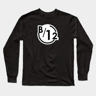 B-12 Emotional Support Robot Long Sleeve T-Shirt